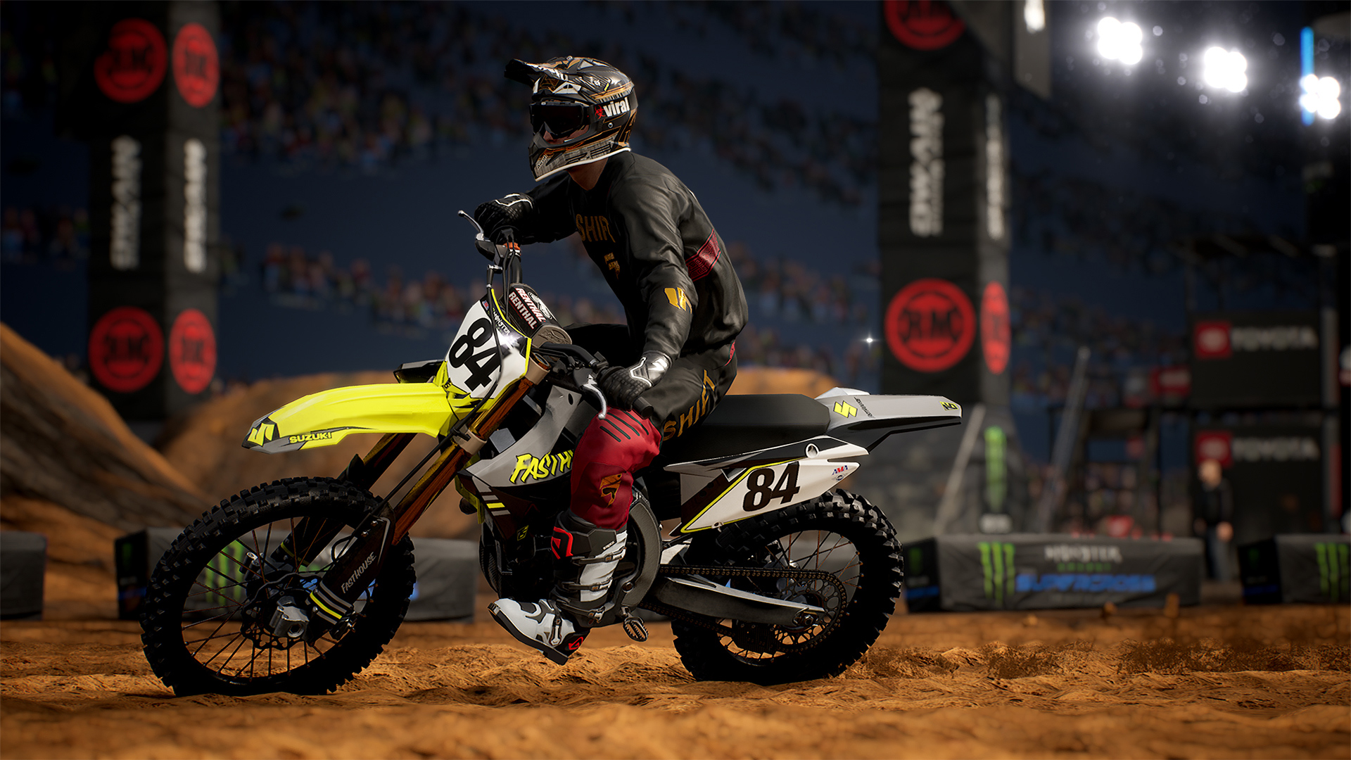 Monster energy supercross 3 official racing pack on ps4 official