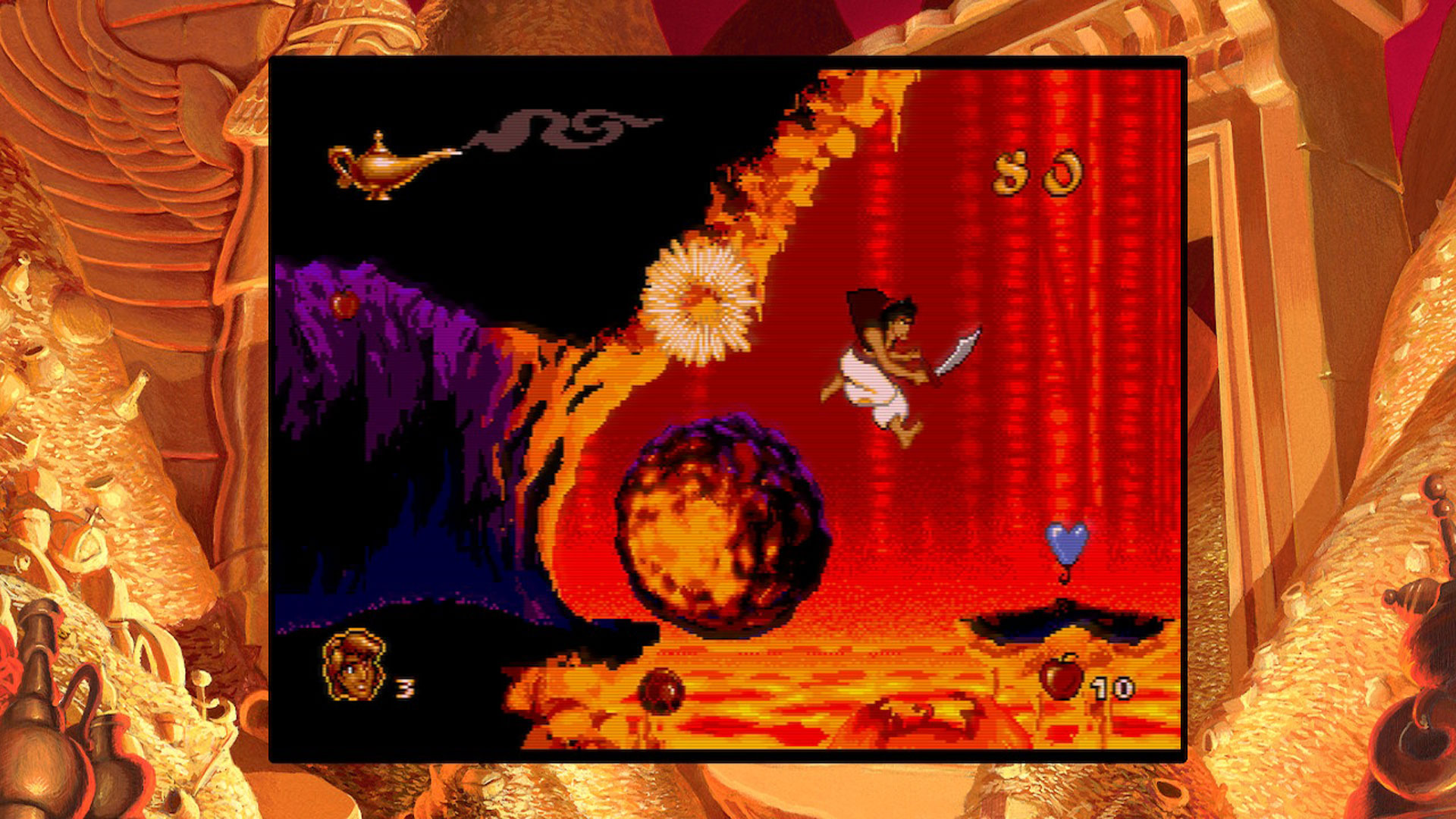 Скриншот №1 к «Классические игры Disney „Аладдин“ и „Король Лев“»