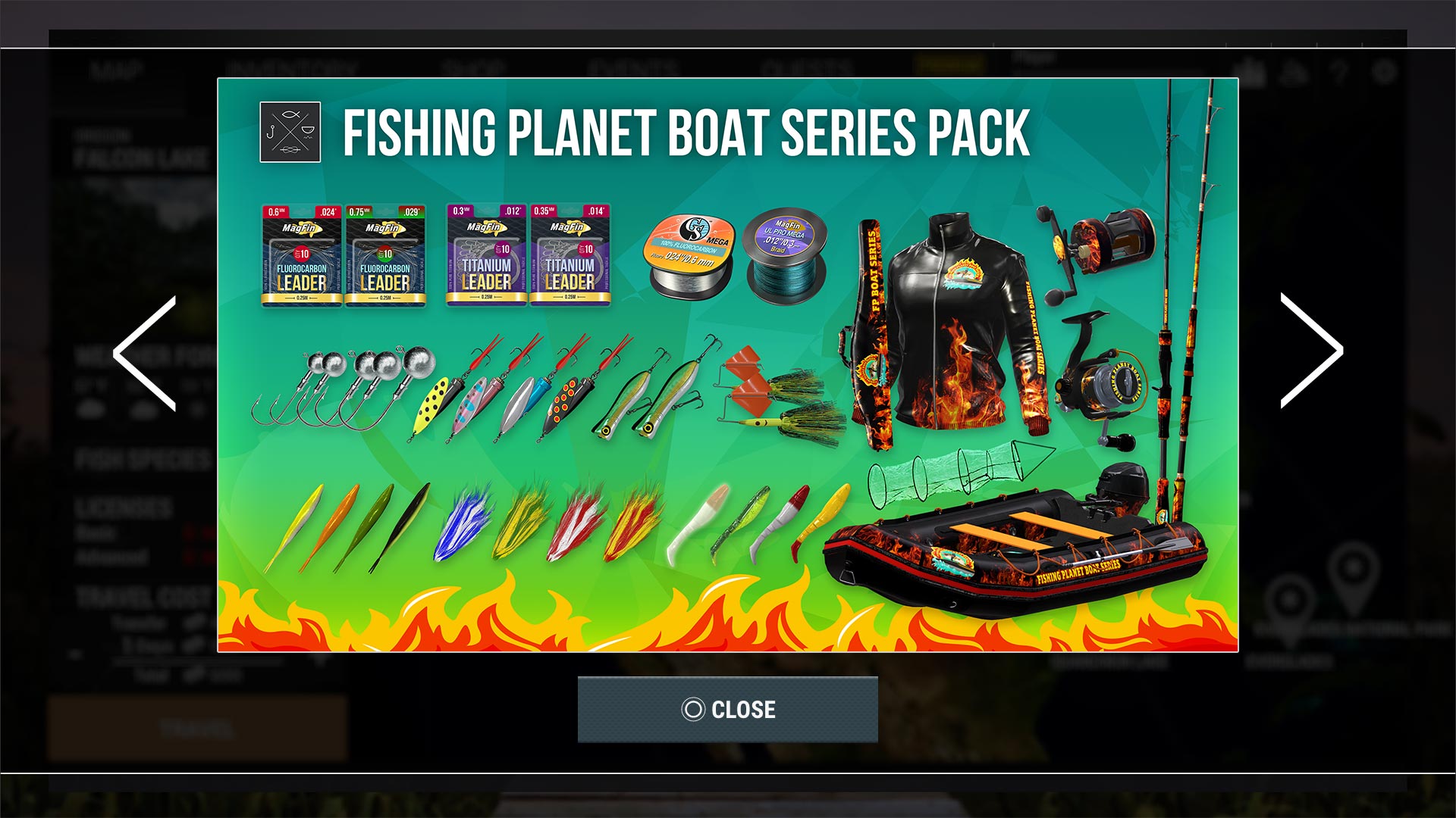 fishing planet boats