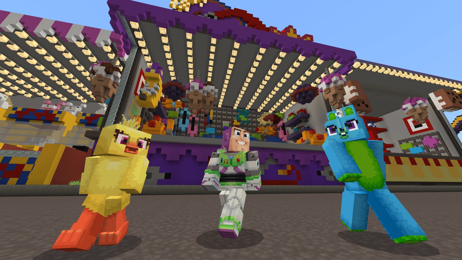 Minecraft Toy Story Mash up on PS4 Official PlayStation 