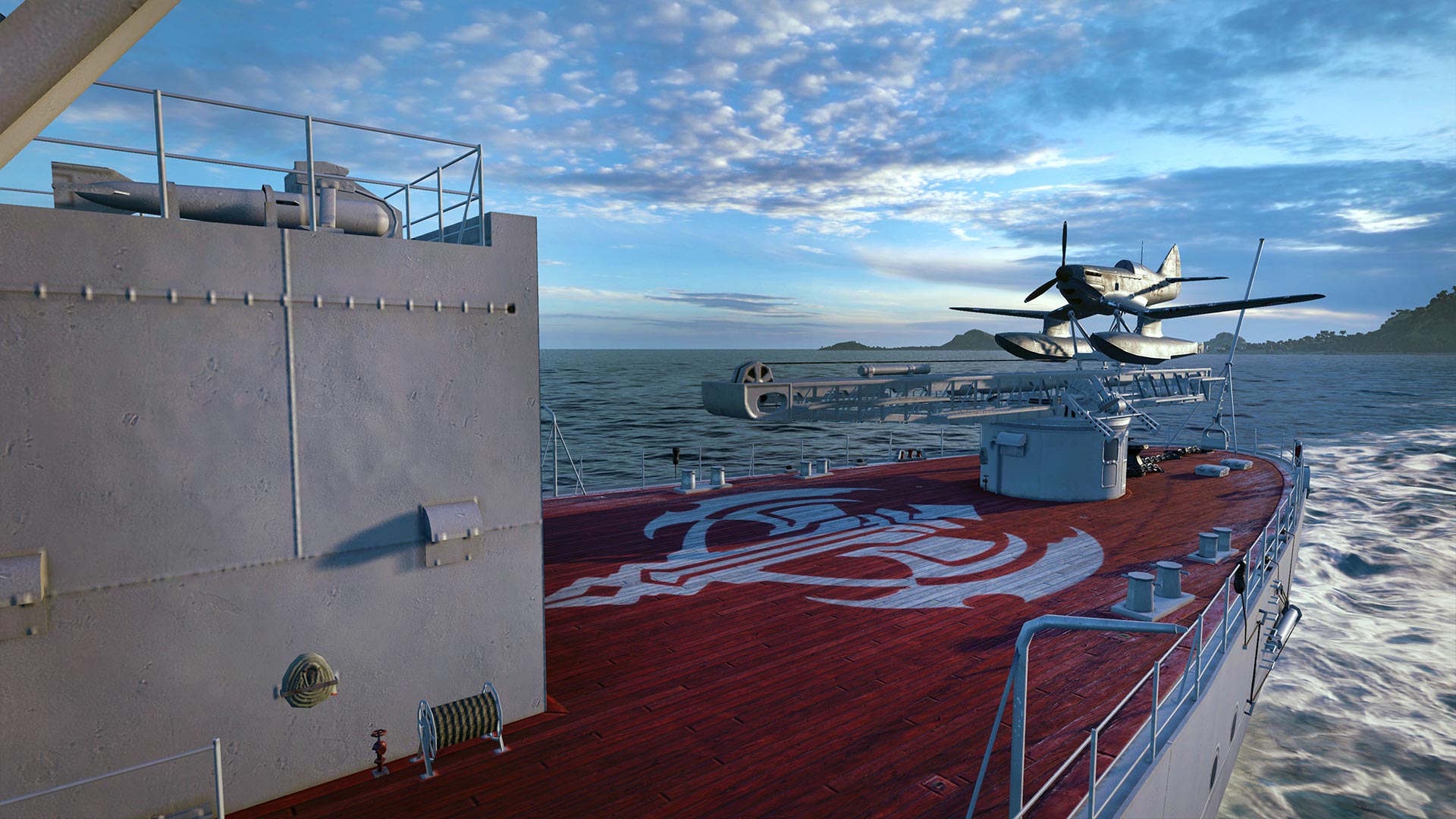 world of warships teaming with azur lane