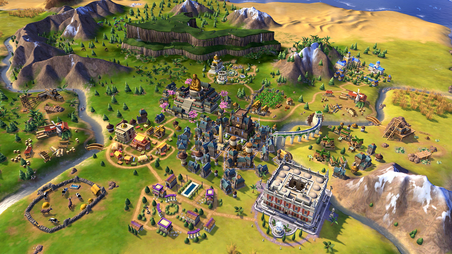 civilization vi city states