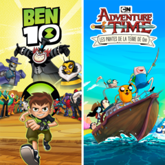 Ben 10 et Adventure Time ps4 fr