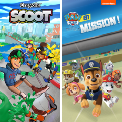Paw Patrol et Crayola Scoot ps4 fr