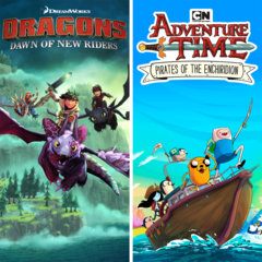 Adventure Time and Dreamworks Dragons PS4 Цена Россия