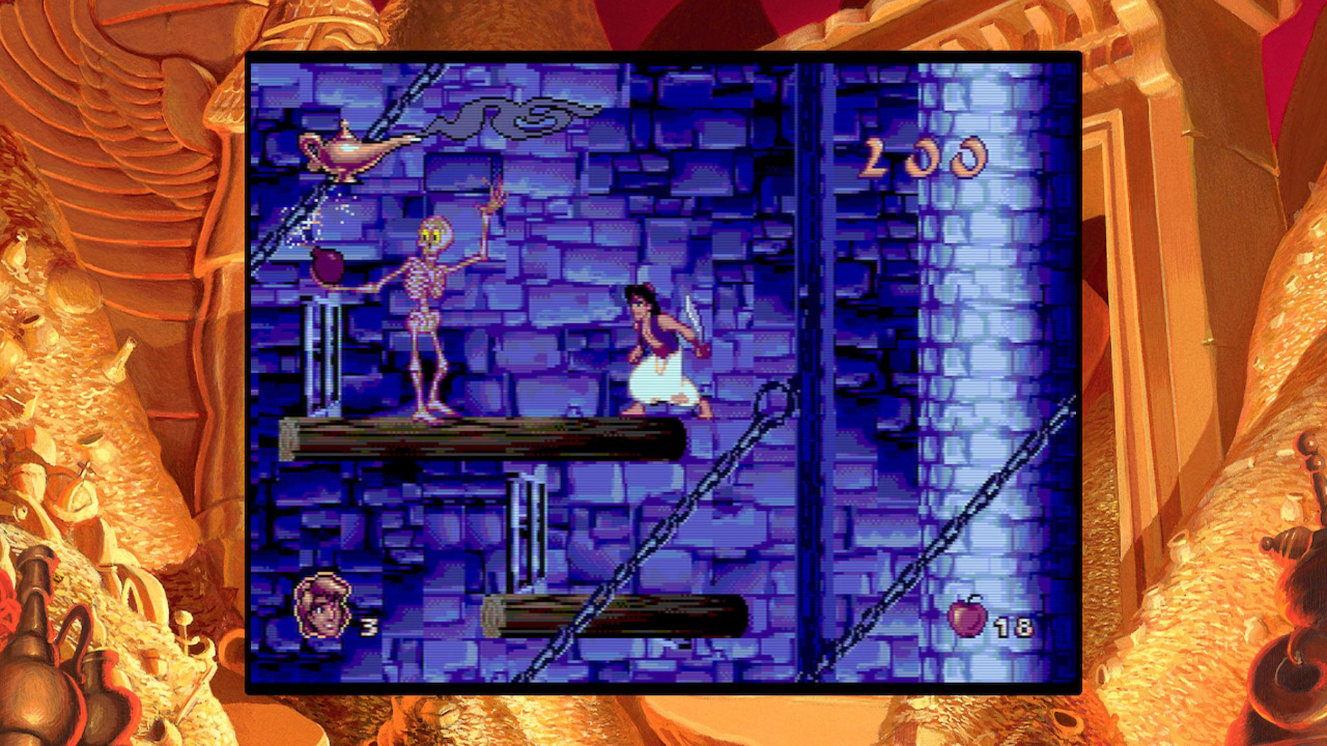 Скриншот №2 к «Классические игры Disney „Аладдин“ и „Король Лев“»