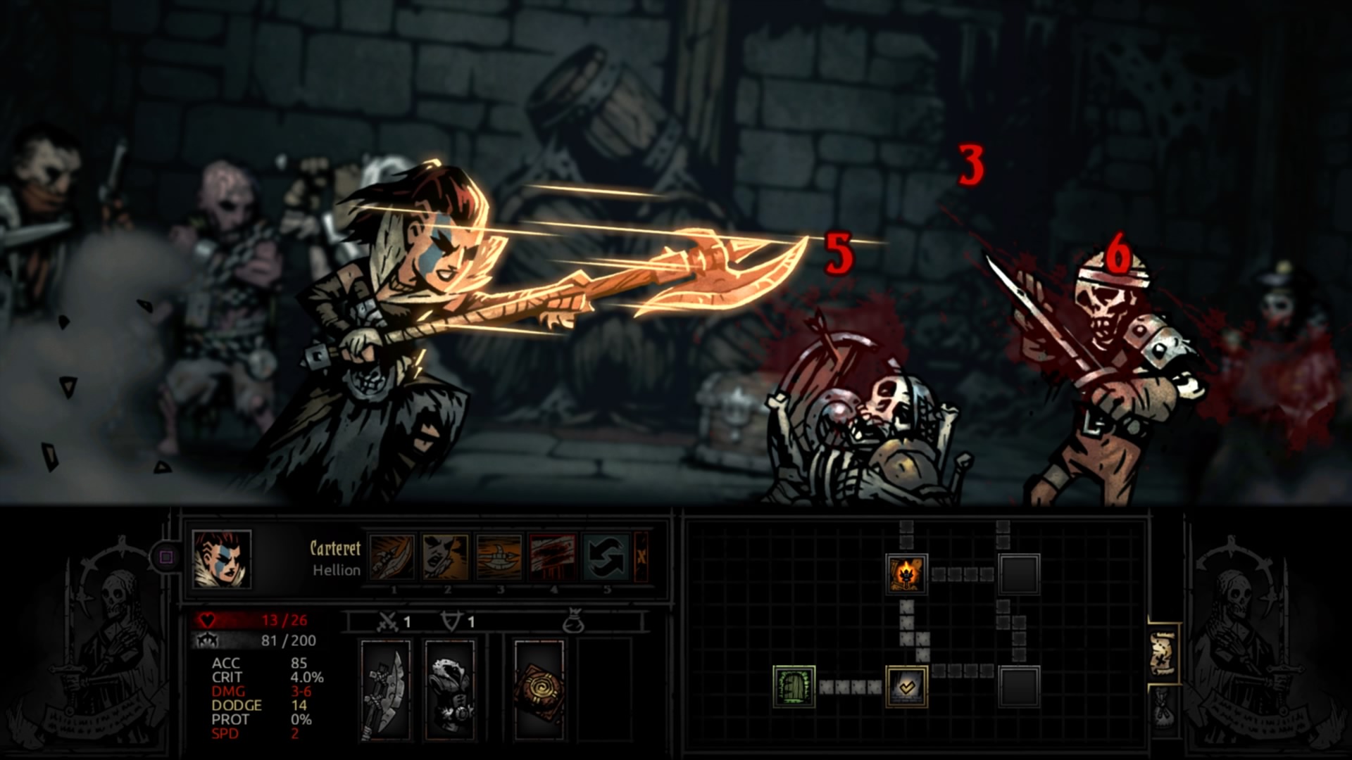 darkest dungeon ancestral edition gameplay