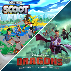 Dreamworks Dragons et Crayola Scoot ps4 fr