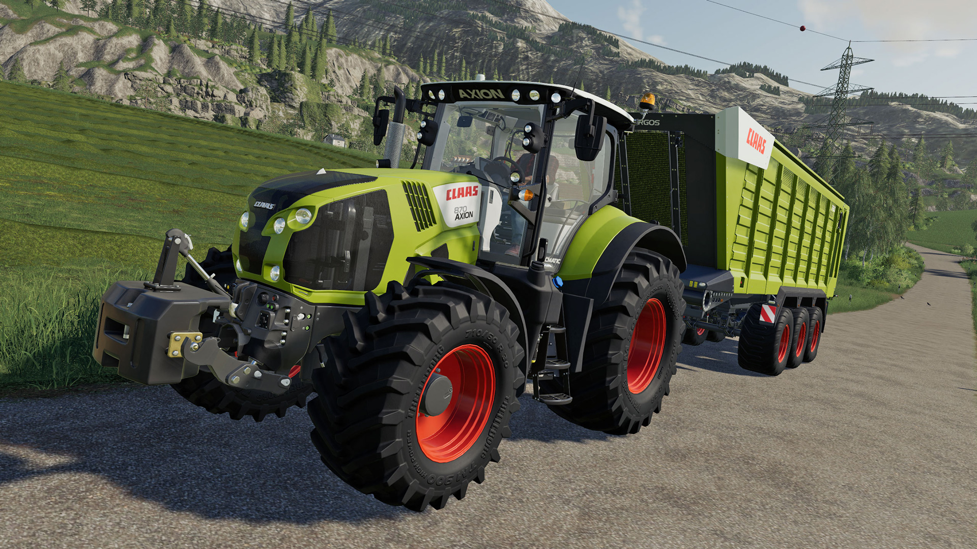 farming simulator 19 following tractor