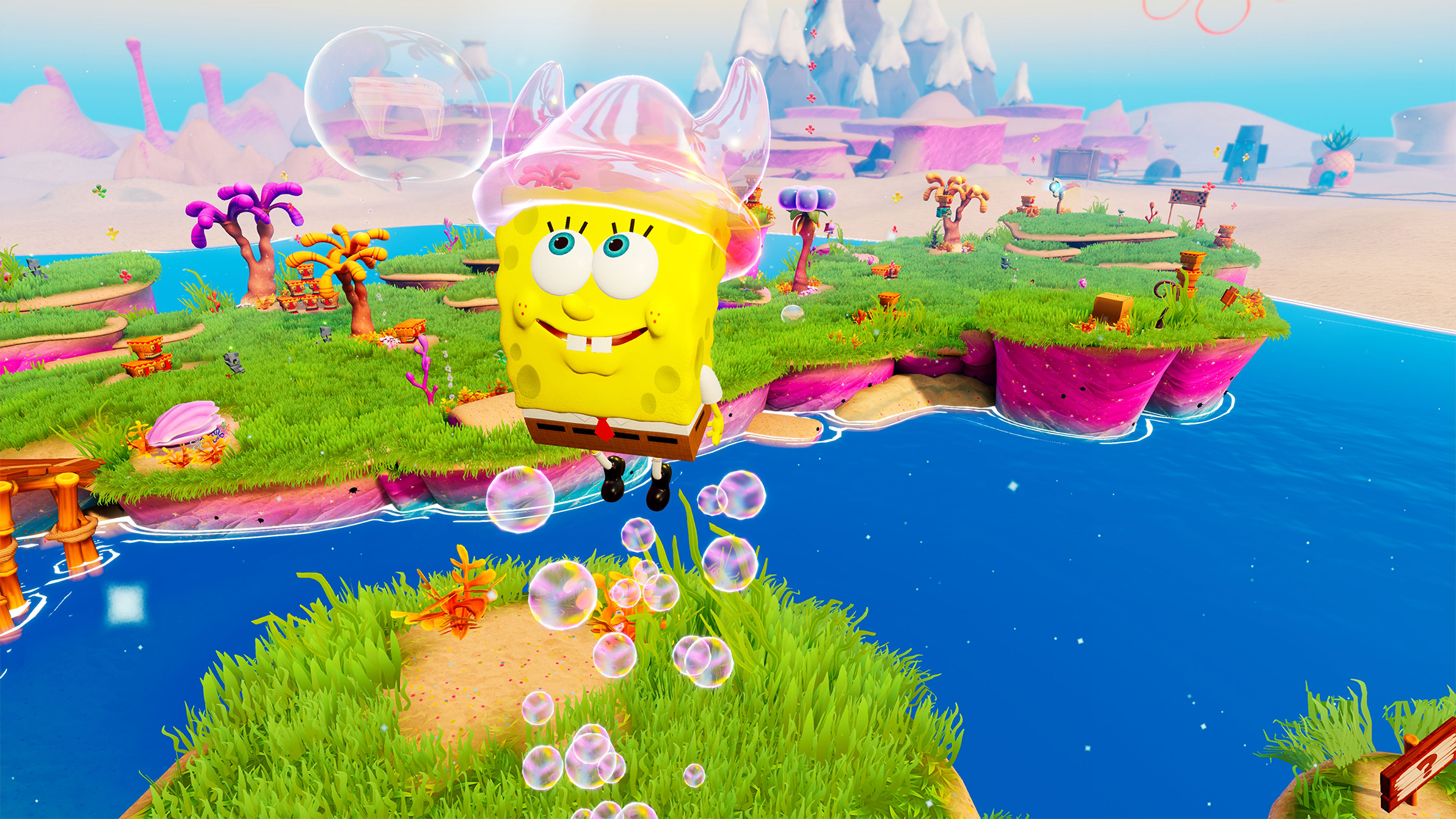 Игр боб квадратные штаны. Губка Боб батл фор бикини Боттом. Игра Spongebob Squarepants: Battle for Bikini bottom Nintendo Switch. Игра губка Боб Battle for Bikini bottom rehydrated. Spongebob Squarepants: Battle for Bikini bottom rehydrated 2020.