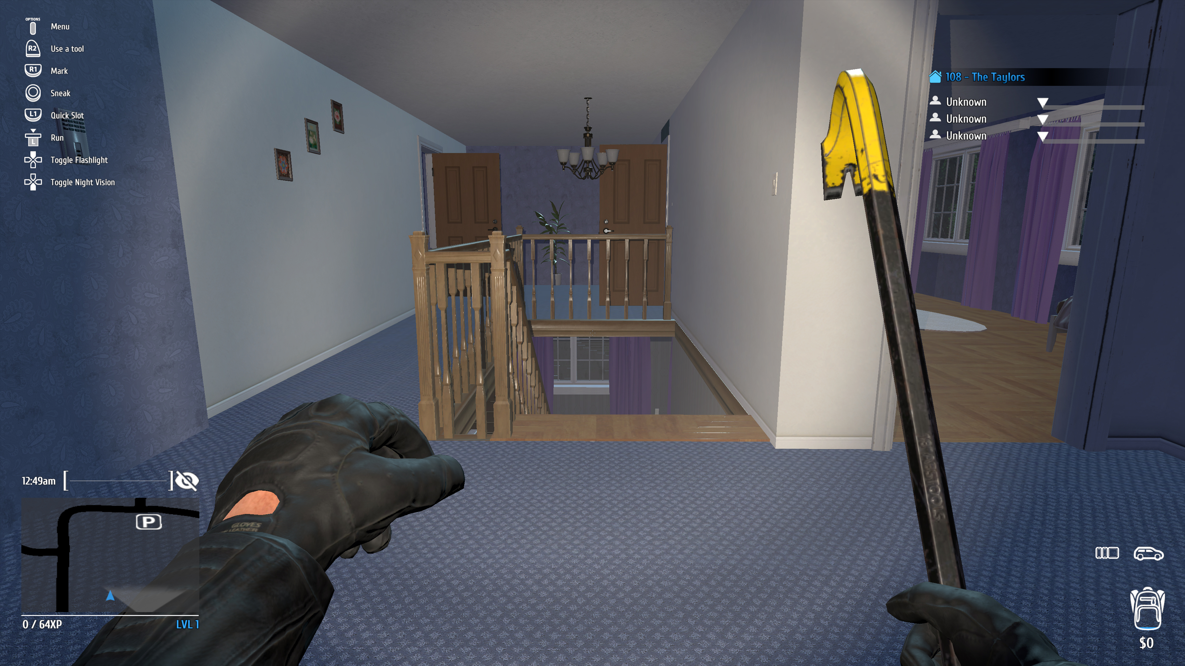 Скриншот №1 к Thief Simulator