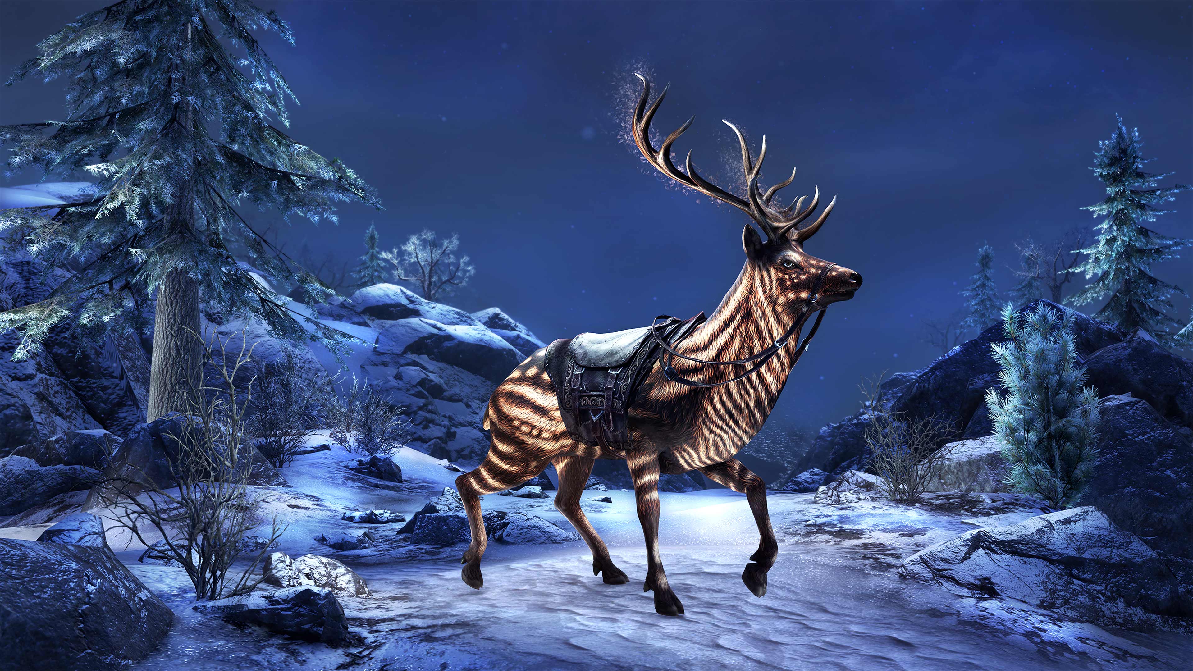 Скриншот №1 к The Elder Scrolls Online Набор с долинным оленем углей