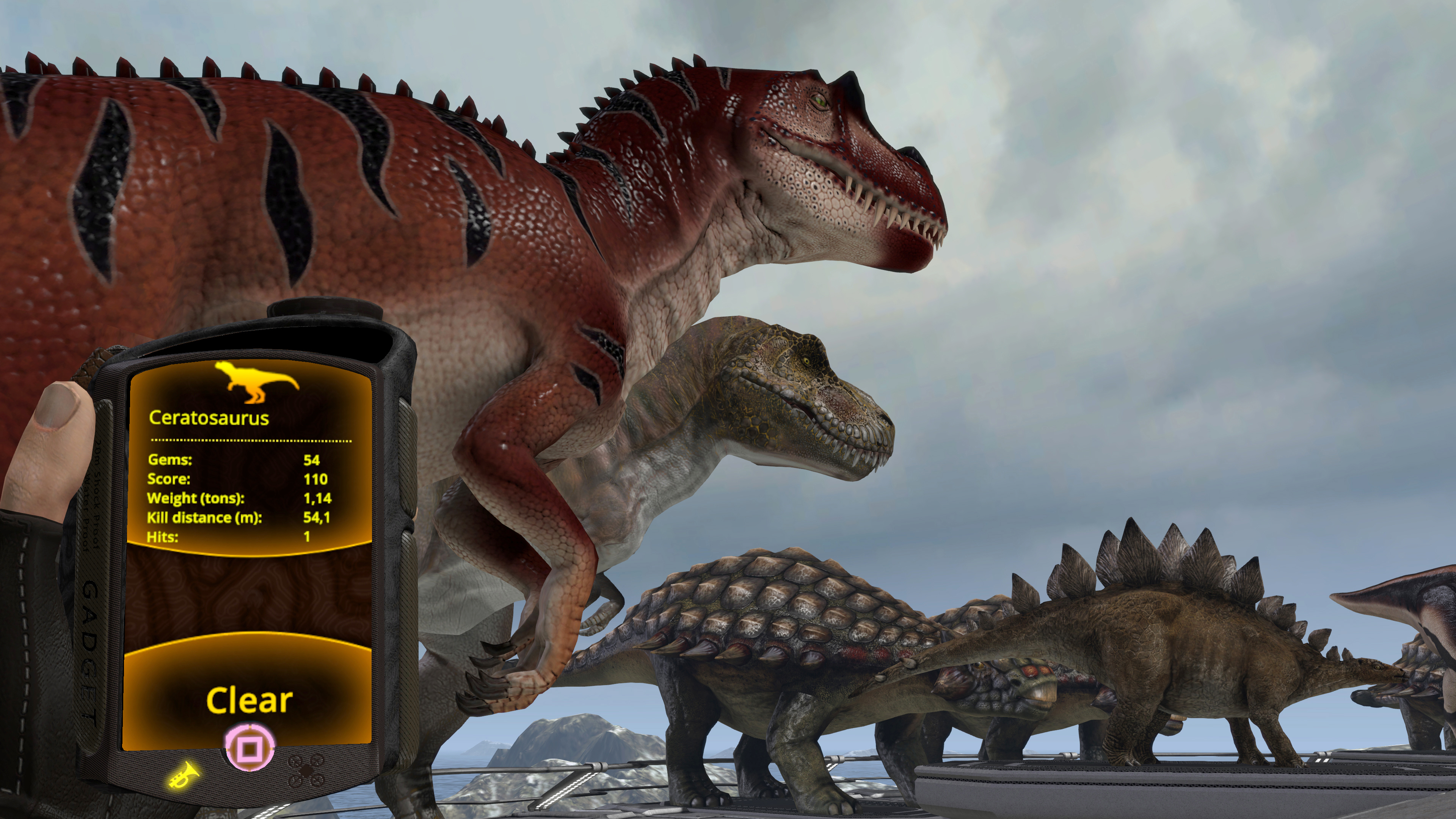 Carnivores dinosaur hunter