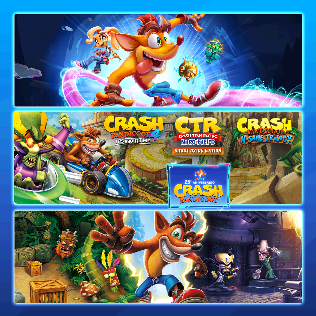Crash Bandicoot™ - Pacote de Crashiversário ps4 br